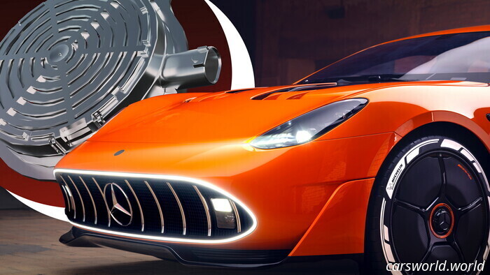 Mercedes-AMG GT XX Emits Artificial V8 Sounds Through Its Headlights | Carscoops